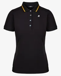 K-Way JEANNINE - Polo Shirts - Polo - Donna - BLACK PURE 