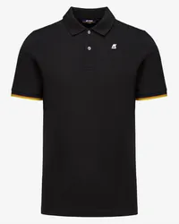 K-Way VINCENT - Polo Shirts - Polo BLACK PURE 