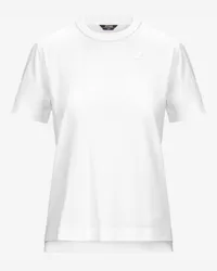 K-Way EMEL JERSEY - T-ShirtsTop - T-Shirt - Donna - WHITE 