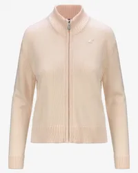 K-Way BETINNE COTTON CASHMERE - KNITWEAR - Giacca - Donna - PINK DIRTY 