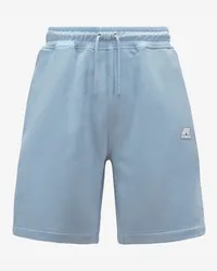 K-Way ERIK TAPE - Shorts - Chino senza pince Blue Avio 