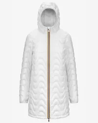 K-Way SOPHIE QUILTED WARM - Jackets - Medio - Donna - WHITE GARDENIA 