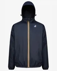 K-Way LE VRAI 3.0  CLAUDE WARM - Jackets - Medio BLUE DEPTH 