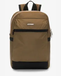 K-Way SMALL LAON - Bags - Zaino BROWN CORDA 