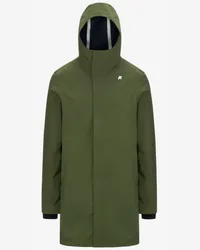 K-Way THOMAS BONDED - Jackets - Lungo GREEN C-BLUE D 