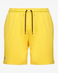 K-Way LE VRAI DORIAN POLY COTTON - Shorts - Pantaloncini sportivi YELLOW DK 