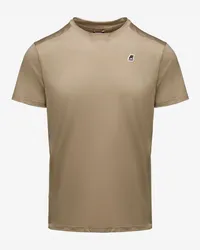 K-Way MONTOUR - T-ShirtsTop - T-Shirt BEIGE TAUPE 