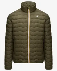 K-Way VALENTINE QUILTED WARM - Jackets - Corta GREEN BLACKISH 