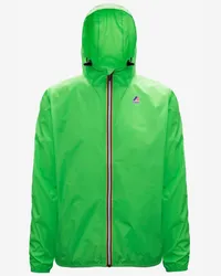 K-Way LE VRAI 3.0 CLAUDE - Jackets - Medio GREEN FLUO 