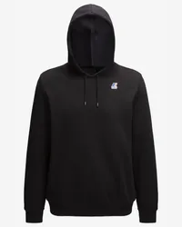 K-Way LE VRAI ARNETTE HV POLY CO - Fleece - Maglia BLACK PURE 