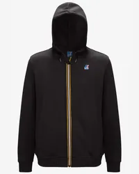 K-Way LE VRAI ARNEL HV POLY CO - Fleece - Giacca BLACK PURE 