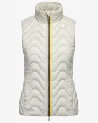 K-Way VIOLE QUILTED WARM - Jackets - Corta - Donna - BEIGE LT 