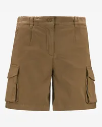 K-Way ALYSANE - Shorts - Cargo - Donna - BROWN CORDA 