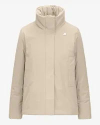 K-Way MARLETTE ST WARM - Jackets - Corta - Donna - BEIGE GREY 