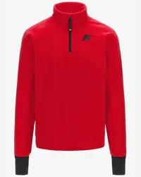 K-Way EYGLIERS POLAR - Fleece - Pull  Over RED 