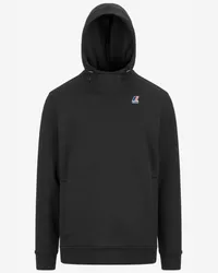 K-Way LE VRAI DURANCE HV POLY CO - Fleece - Maglia BLACK PURE 