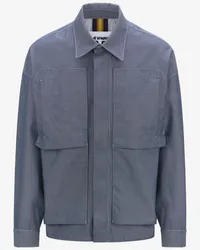 K-Way KAYEL CHAMBRAY 3L - Jackets - Corta CHAMBRAY-GREEN SPHAGNUM 