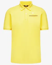 K-Way BRIAC - Polo Shirts - Polo YELLOW SUNSTRUCK 