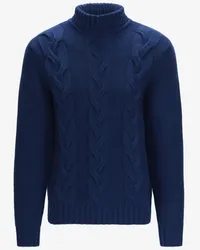 K-Way VIRGIL BRAID - Knitwear - Pull  Over Blue Medieval 