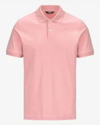 K-Way AMEDEE PIQUE - Polo Shirts - Polo PINK ASH 