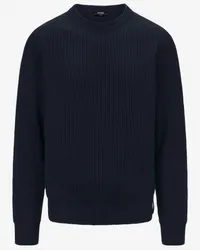 K-Way VERIN WOOL MERINO BLEND - KNITWEAR - Pull  Over BLUE DEPTH 