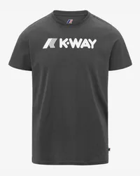 K-Way ERIC - T-ShirtsTop - T-Shirt GREY SMOKED 