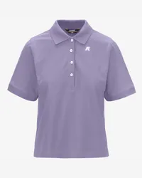 K-Way LISELLE - Polo Shirts - Polo - Woman - VIOLET GLICINE 