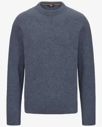 K-Way SEBASTIEN LAMBSWOOL - KNITWEAR - Pull  Over BLUE FUSION 