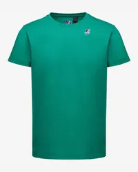 K-Way LE VRAI EDOUARD - T-ShirtsTop - T-Shirt GREEN 