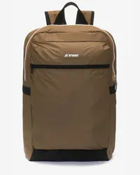 K-Way LAON - Bags - Zaino BROWN CORDA 