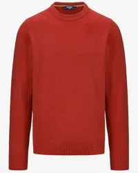 K-Way SEBASTIEN LAMBSWOOL - KNITWEAR - Pull  Over RED VALIANT 