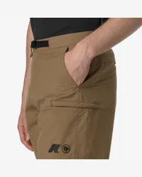 K-Way TAPRINNE CORAL GARDENERS - Shorts - Cargo - Man - BROWN CORDA 