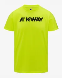 K-Way ERIC - T-ShirtsTop - T-Shirt YELLOW SOLEIL 