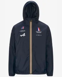 K-Way LE VRAI 3.0 CLAUDE ORIENT EXPRESS TEAM AC - Jackets - Medio BLUE DRESS 