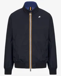 K-Way ARSENE PLUS.2 REVERSIBLE - Jackets - Corta BLUE D-BLUE F 