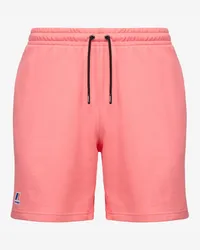 K-Way LE VRAI DORIAN POLY COTTON - Shorts - Pantaloncini sportivi PINK MD 