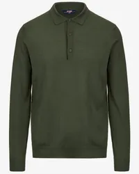 K-Way REY WOOL MERINO BLEND - KNITWEAR - Pull  Over GREEN BLACK FOREST 