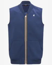 K-Way SANDOR LIGHT SPACER - Fleece - Gilet BLUE FIORD 