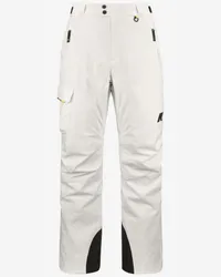 K-Way AVRIEUX MICRO TWILL 2 LAYERS - Pants - Pantaloni sportivi WHITE GARDENIA 