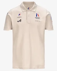 K-Way DROSAY ORIENT EXPRESS TEAM AC - Polo Shirts - Polo GREY VAPOR 