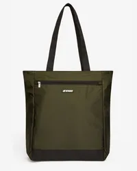 K-Way ELLIANT - Bags - Shopping Bag GREEN BLACKISH 