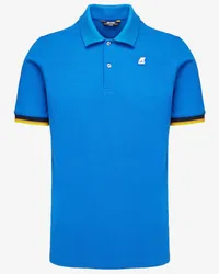 K-Way VINCENT - Polo Shirts - Polo BLUE ROYAL MARINE 