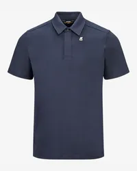 K-Way VINCELLE - Polo Shirts - Polo BLUE DEPTH 