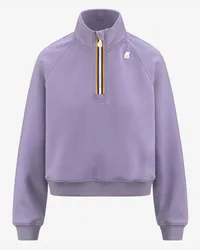 K-Way JEUNE LIGHT SPACER - Fleece - Maglia - Donna - VIOLET GLICINE 