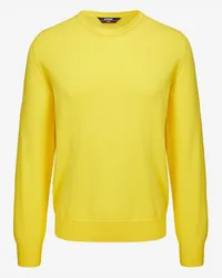 K-Way SEBASTIEN COTTON PS - Knitwear - Pull  Over YELLOW SUNSTRUCK 