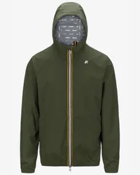 K-Way JACK STRETCH DOT - Jackets - Corta GREEN CYPRESS 