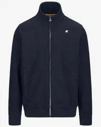 K-Way FINN HEAVY FLEECE - Fleece - Giacca BLUE DEPTH 