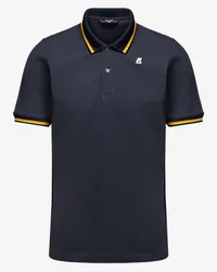 K-Way VINCE - Polo Shirts - Polo BLUE DEPTH 