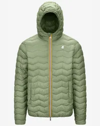 K-Way JACK QUILTED WARM - Jackets - Corta GREEN SAGE 