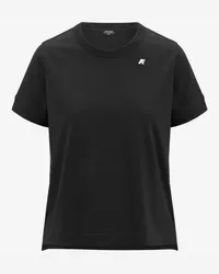 K-Way EMEL JERSEY - T-ShirtsTop - T-Shirt - Donna - BLACK PURE 